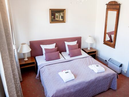 Standard dobbeltværelse på Hotel Postgaarden i Fredericia